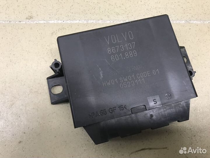 Блок управления парктроником S40 2004-2012