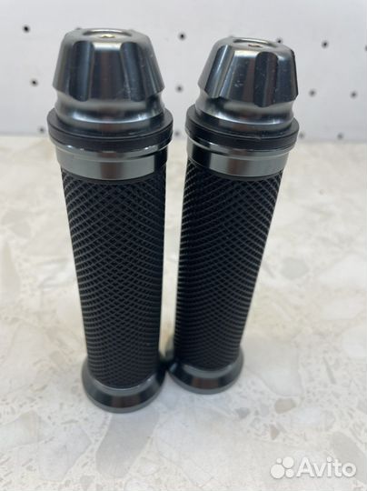 Грипсы С грузиками модель 3(титановый)