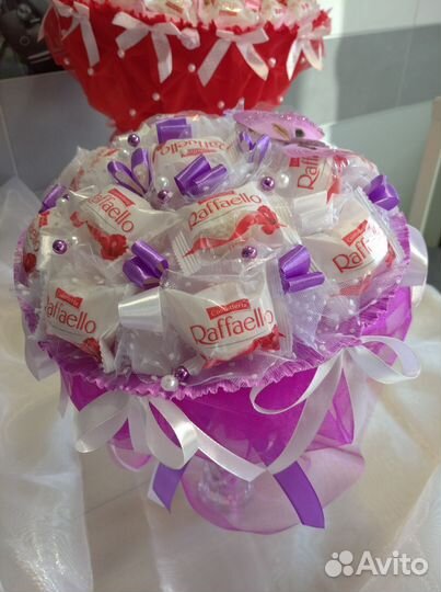 Съедобные букеты из конфет