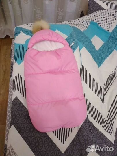 Конверт зимний на выписку