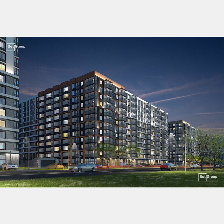 1-к. квартира, 34,5 м², 1/12 эт.
