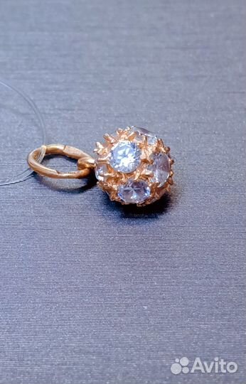 Золотая подвеска 585 пробы. Арт. 12