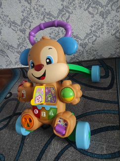 Каталка-ходунки Fisher-Price учёный щенок