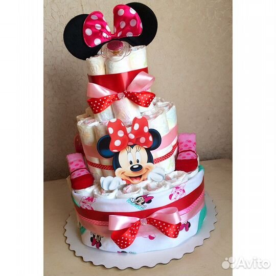 Торт из памперсов для крохи