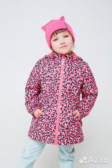 Куртка демисезонная утепленная для девочк (92-98)