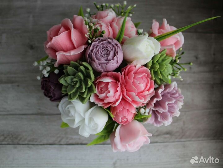 Букеты из мыла 1 сентября