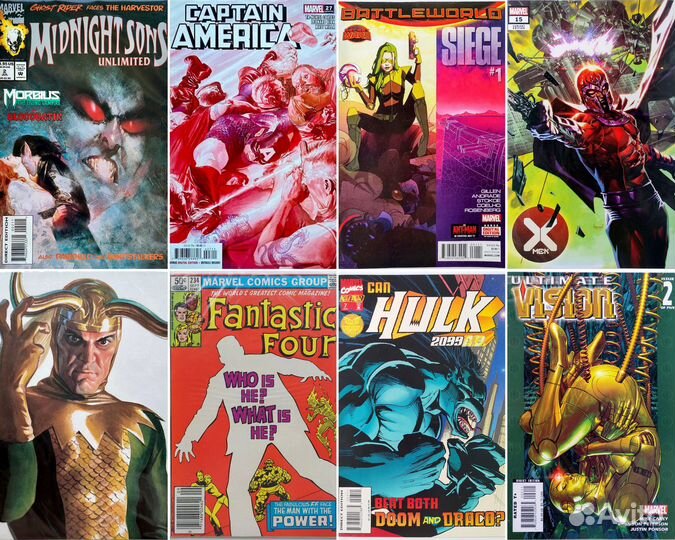 Комиксы на английском Marvel. Часть 1