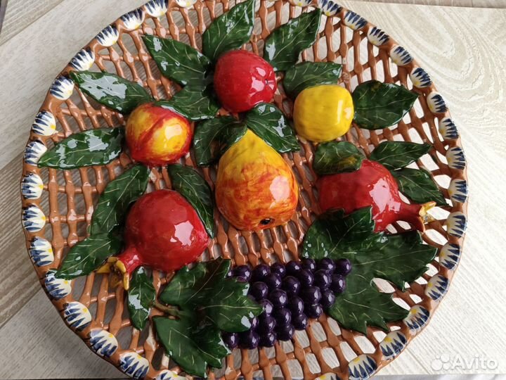 Настенная декоративная тарелка панно