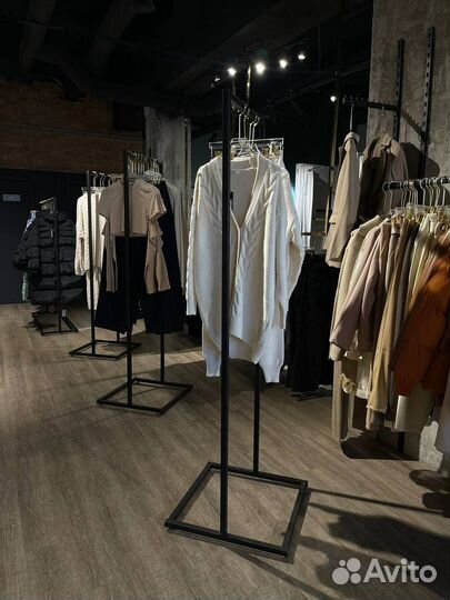 Вешалка для одежды напольная,Рейлы