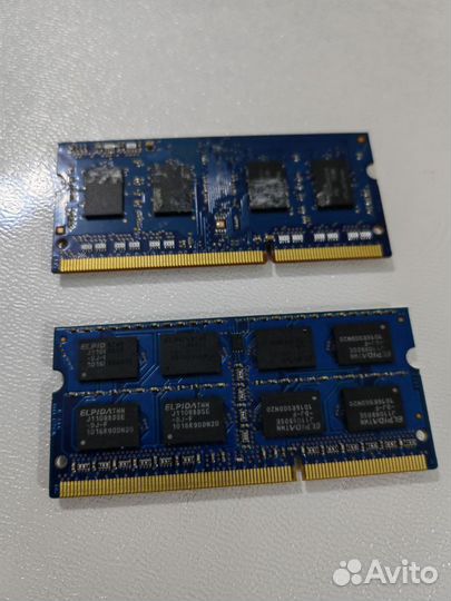 Оперативная память для ноутбука ddr3 2+2 gb