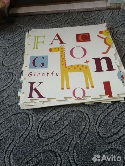 Детский коврик пазл