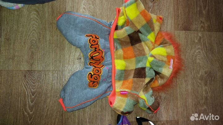 Одежда для маленьких собак 7 костюмов 2 пары обуви