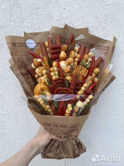 Мужской букет, съедобный букет