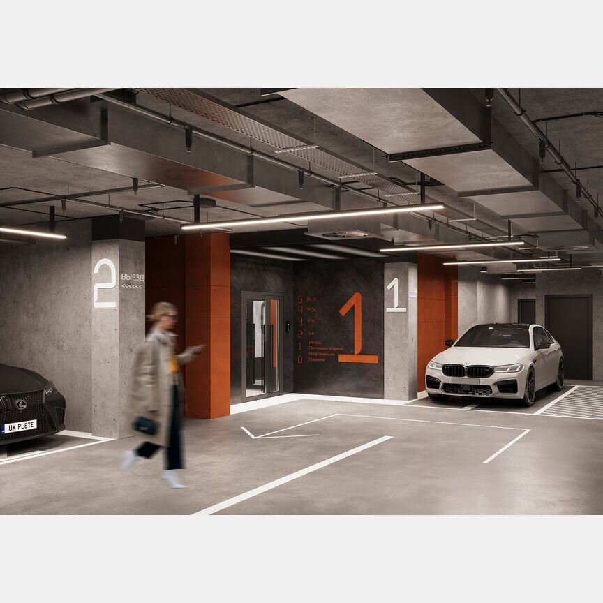 2-к. квартира, 84,6 м², 2/9 эт.