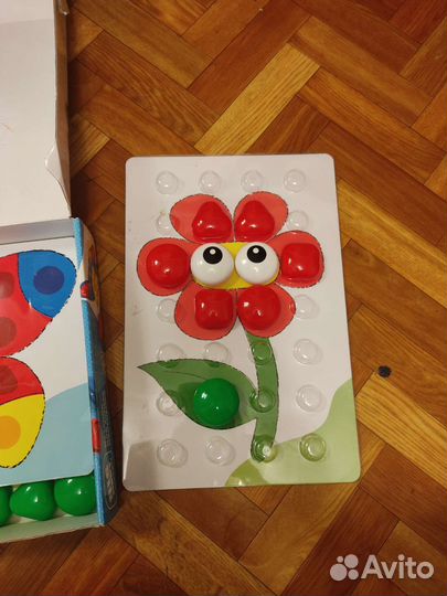 Мозаика, карточки, сортер, пазл для малышей