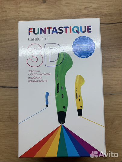 3d (3д) ручка fantastique