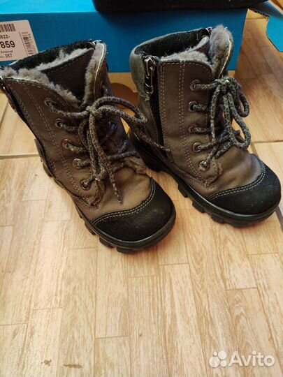 Зимние ботинки котофей 27