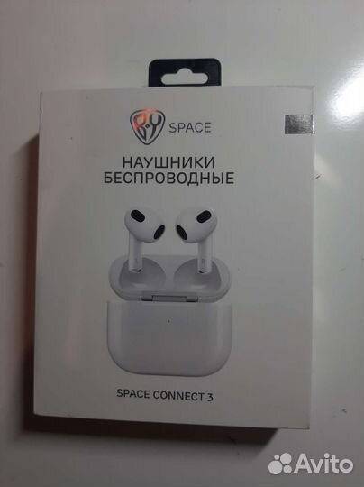 Беспроводные наушники space connect 3