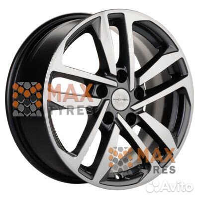 Khomen Wheels KHW1612 (Seltos) Gray-FP 6.5/0 R16
