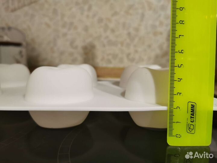 Силиконовая форма яблоко