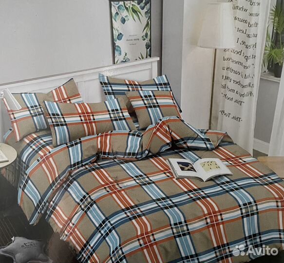 Комплект постельного белья 2 спальное Поплин