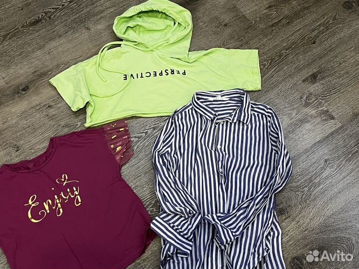 Пакет вещей на девочку рост 134 140