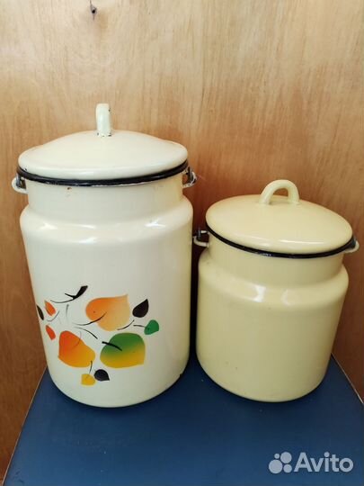 Бидон эмалированный