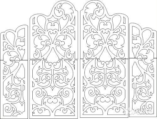 Экран для зонирования комнаты