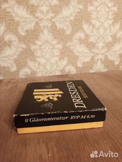 Ретро редкий сувенир набор блюдец Дрезден