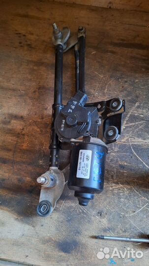 Тропеция дворников хюндай гетц