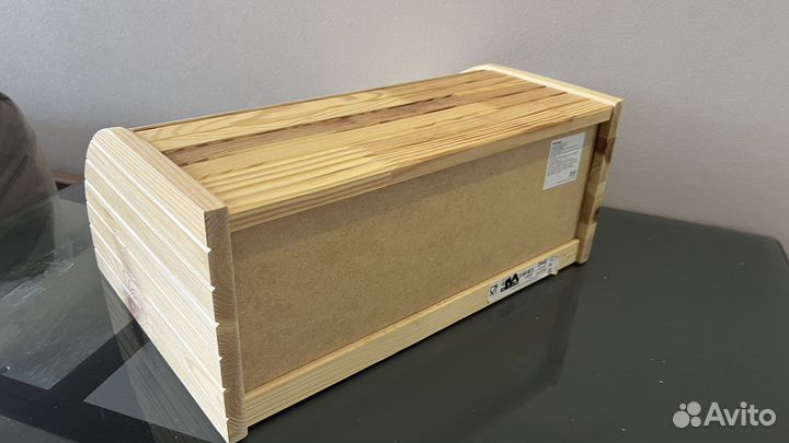 Хлебница из дерева Икея