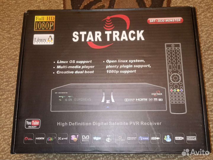 Спутниковый и эфирный ресивер