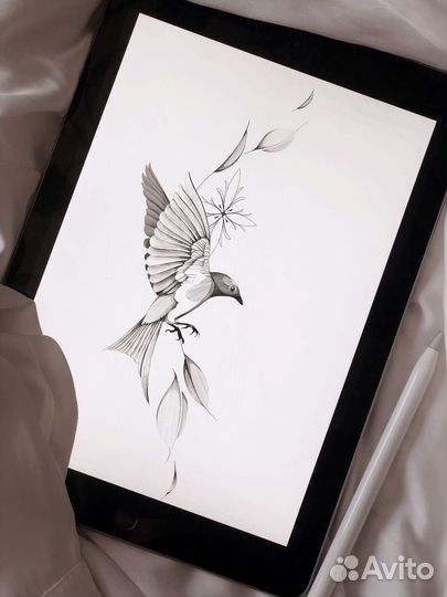 Модель на тату