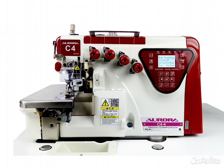 Четырехниточный оверлок Aurora С4-4 cо столом