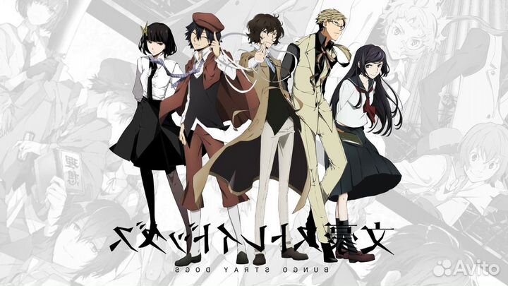 Постер плакат аниме на стену 594/420мм