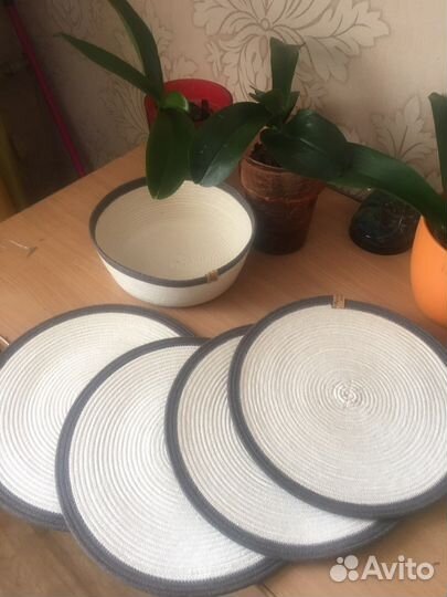 Набор салфеток из шнура