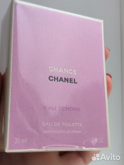 Chanel chance eau tendre eau de toilette 35 мл