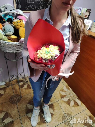 Шоколадный Букет к 8 Марта (Бельгийский Шоколад)