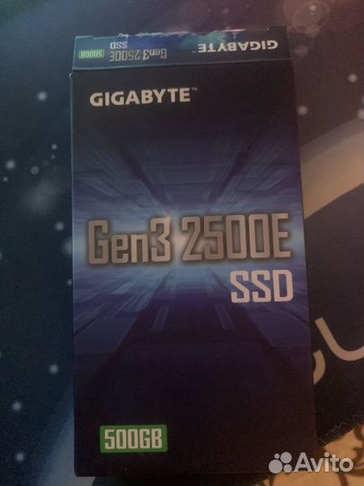 Gigabyte ssd Gen3 2500E 500gb