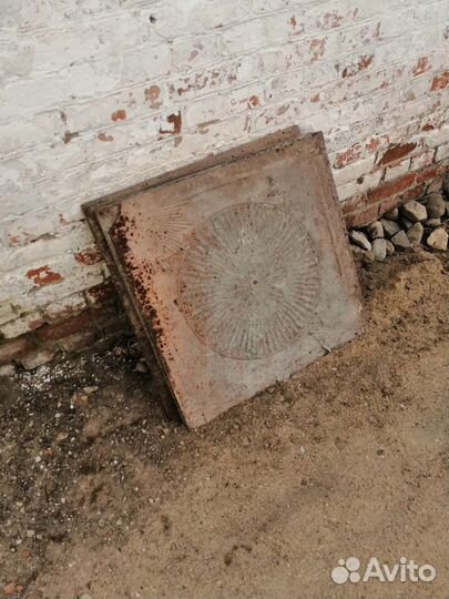 Чугунная плитка напольная