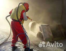 Услуги пескоструя, пескоструйная обработка