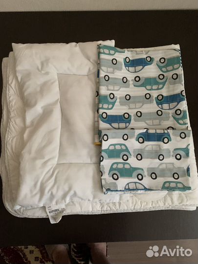 Одеяло,подушка,постельное белье IKEA