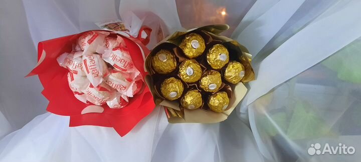 Букеты из конфет