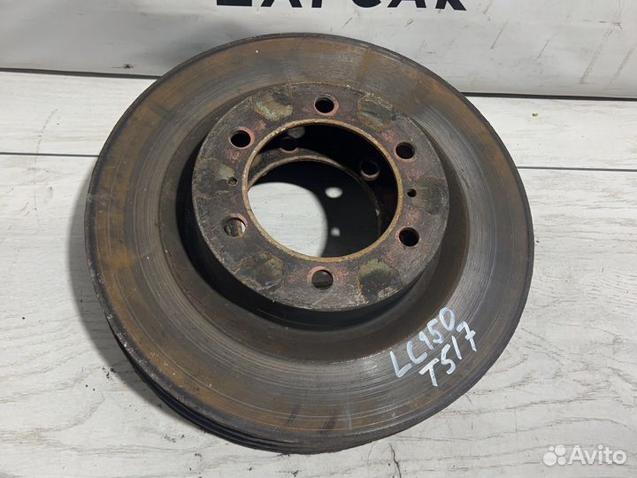 Toyota Prado 150 тормозные диски передние