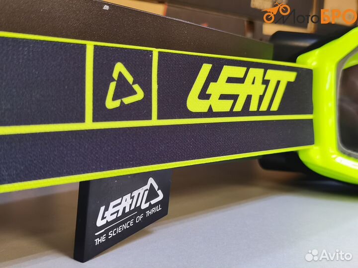 Очки Leatt Velocity 4.5 Citrus Clear
