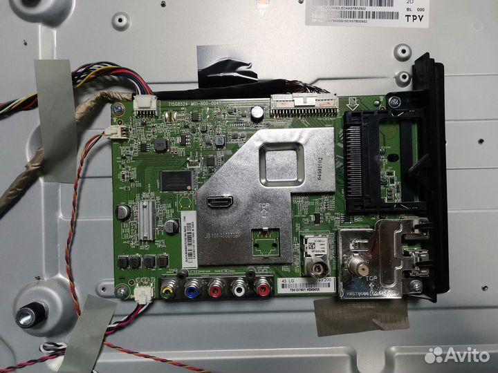 Телевизор LG 43LJ500V (Разбор)(По запчастям)