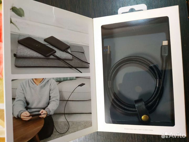 Кабель Aukey USB to Type-C (CB-AC1)