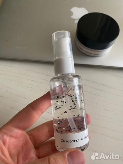 Крем с черной икрой, сыворотка с черной икрой