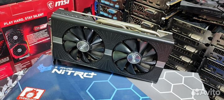 Видеокарта rx580 8gb sapphire nitro+ 2304SP