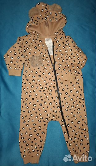 Флисовый комбинезон crockid 80